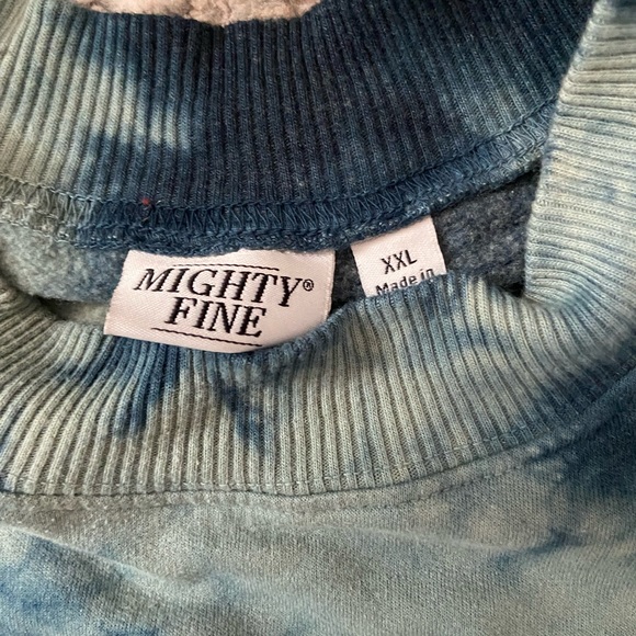 NASA Cropped Tie Dye Sweashirt NWOT - Picture 2 of 2